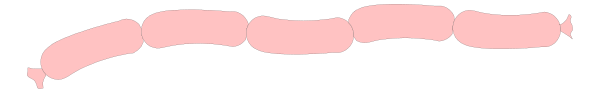 The image shows a pink line with text on it against a grey background.