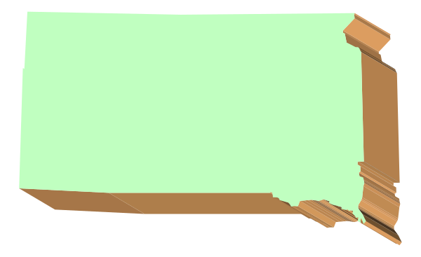 The image shows a blank white sign with orange borders on it placed against an indistinct background that appears to be outdoors due to natural lighting conditions.