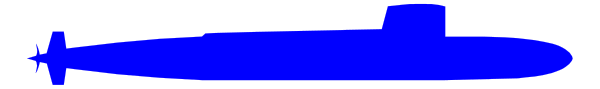 The image shows a blue spaceship flying through space with stars around it against a dark grey background.