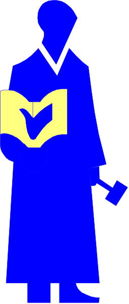 The image shows a person standing behind another figure with their back to us; both figures appear as silhouettes against different backgrounds: one is blue and white striped while the other has black and yellow vertical lines, suggesting an abstract setting without specific details about objects or actions within it.