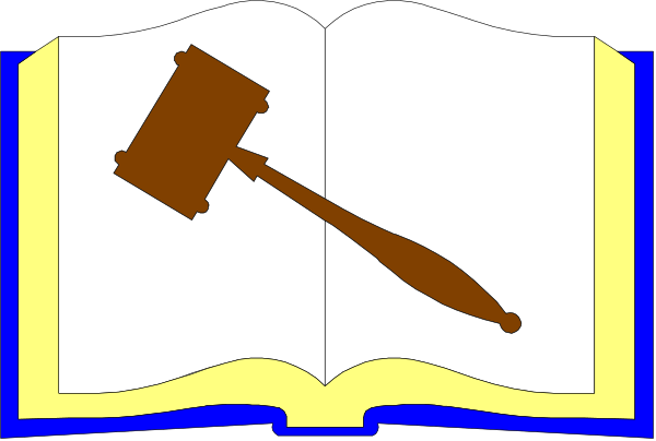 The image shows a book with an open page displaying a gavel on top of it next to some text that reads "Judges 1:27". There is also a small illustration of a hammer and scales, which represent justice symbols in law courts. This suggests the theme or context might be related to legal matters such as court proceedings or judicial decisions based on biblical scripture. The image has an educational purpose, possibly used for teaching about laws, Bible references, or religious studies.