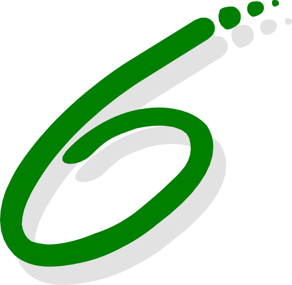 The logo of a company with stylized text reading "6" on top and an abstract design below it against a black background.