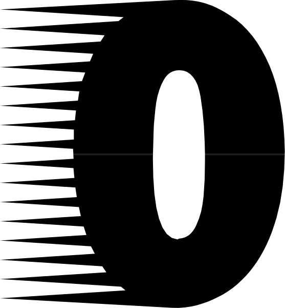 The image shows a simple line drawing of two rectangles with different shades connected by an arrow pointing from left to right against a black background.