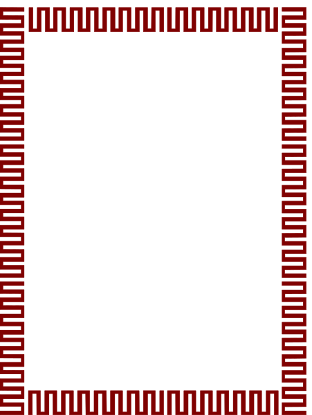 The image shows a red square with black lines forming an intricate pattern inside it against a dark background.