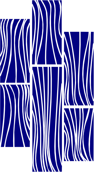 The image shows a blue abstract design with white lines that resemble waves on a gray background within what appears to be an electronic device's screen displaying this pattern.