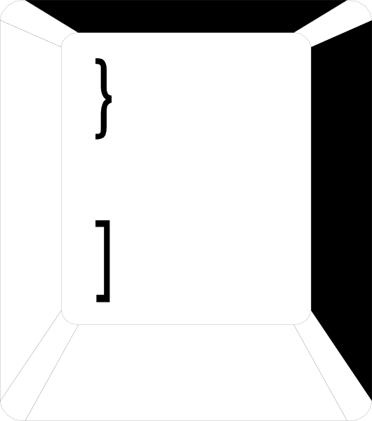 The image shows a simple white box with two black lines on it against an unrelated background that appears to be a computer screen displaying some sort of code or text in various shades of gray.