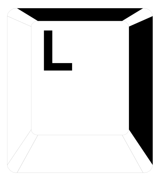 The image shows a black and white illustration of an open laptop computer with its screen displaying what appears to be a spreadsheet application featuring rows labeled "A," "B," "C" through "Z."