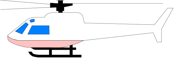 The image shows a helicopter with an airplane behind it on top of what appears to be water.