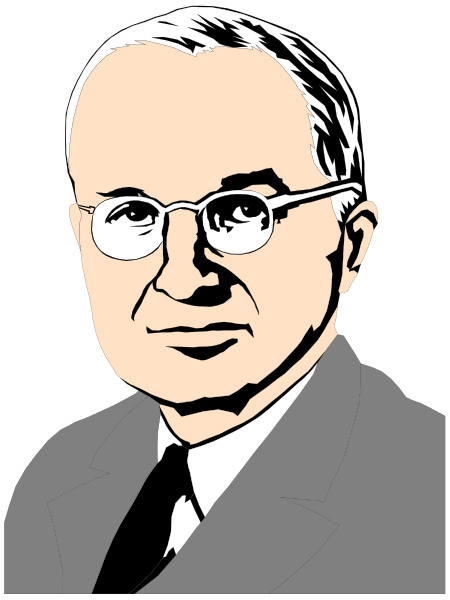 The black and white illustration shows a man with glasses wearing a suit jacket over his shoulder, smiling slightly at an unseen audience.