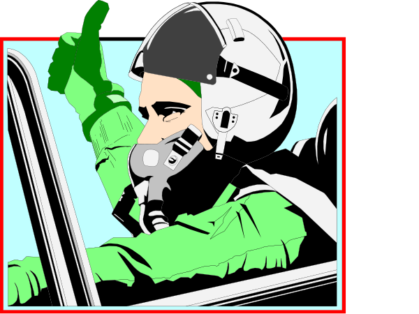 The image shows a cartoon of an astronaut inside a spacecraft cockpit with his hand raised to give a thumbs-up sign while looking out through the window at another character outside who is also in spacesuit, both characters appear to be floating or drifting away from each other against a backdrop that resembles outer space.