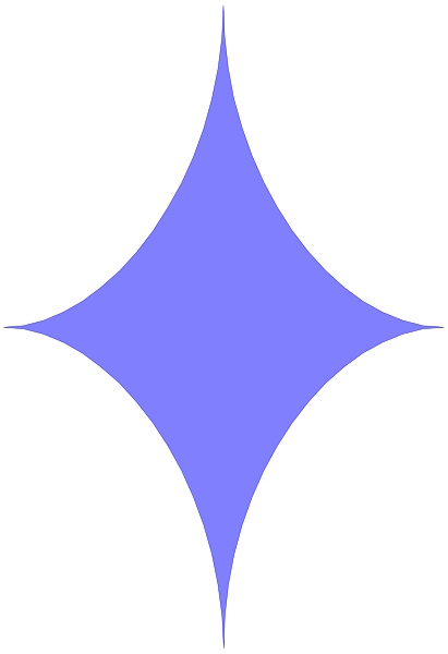 The image shows a stylized purple diamond shape with black outlines on what appears to be an abstract background that includes horizontal stripes in shades of gray and blue-gray.