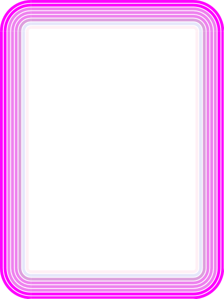 The image shows a black square with white lines forming an abstract design on top of it against a purple background.