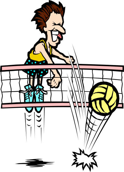 The cartoon shows a man with red hair wearing boxing gloves throwing what appears to be an object at another figure who is holding onto something that looks like a soccer ball while standing on top of it in mid-air, creating motion lines around them as if caught by wind or force from the throw.