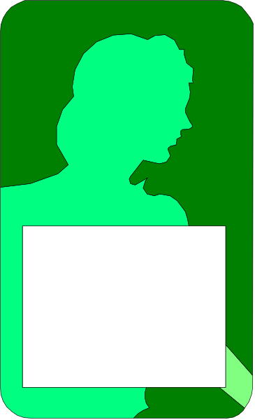 The image shows a green silhouette of an adult figure standing next to what appears to be a child's hand holding up two fingers in front of their face on a gray background with white text at bottom right corner, which is not legible due to resolution and size constraints.