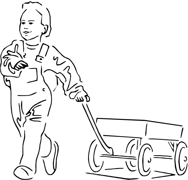 The black background of a computer screen with white text on it that reads "Hello World!"