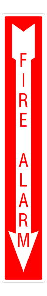The image shows a red banner with white text that reads "FREEDOM" on it against an indistinct background.