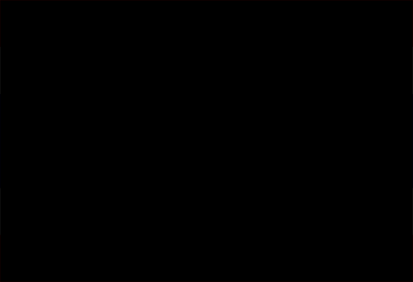 The image shows a black rectangle with two white rectangles inside it on either side of what appears to be an orange line in between them against a grey background.