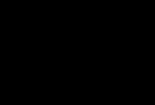 The image shows a black rectangle with two white rectangles inside it on top of each other against a gray background.