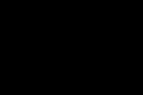 The image shows a black screen with white text that reads "hello world".