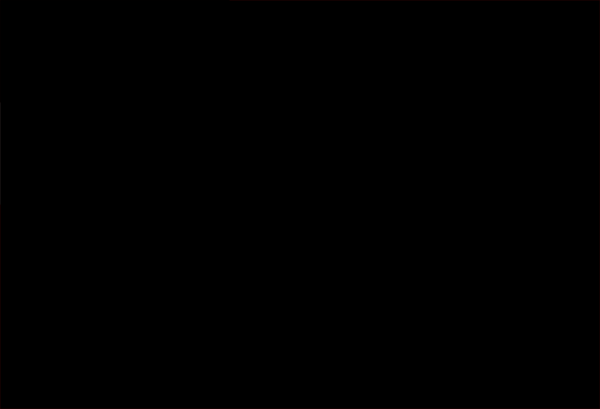 The image shows a black and white pixelated representation of two rectangles with different shades of gray on either side connected by an arrow pointing from left to right against a darker background.