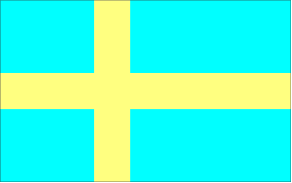 The image shows a gray background with two black rectangles of different sizes placed side by side on it.
