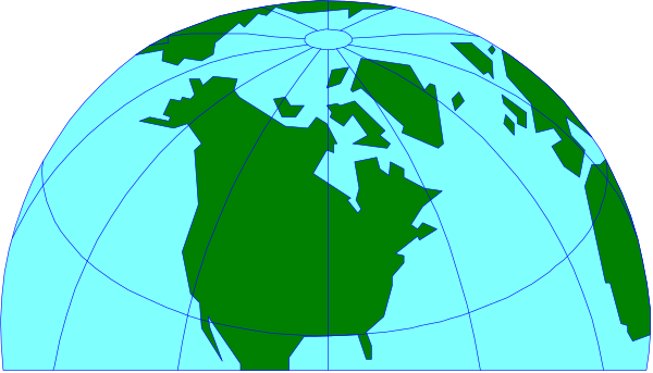 The image shows a stylized globe with an open umbrella on top of it against a black background.