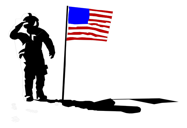 The flag of the United States on a black background with white text at bottom right corner that reads "1789".