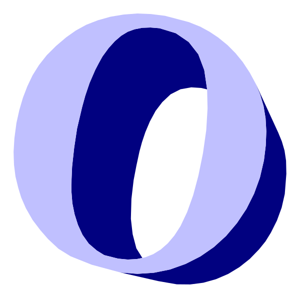 The image shows a blue number zero with an oval shape around it on top of another larger circle that is also filled in by coloring pages for children to use as guides while drawing numbers