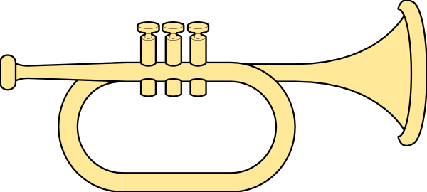 The image shows a black and white representation of an electronic device with two buttons on it; there is no text present within this small clip-art picture.