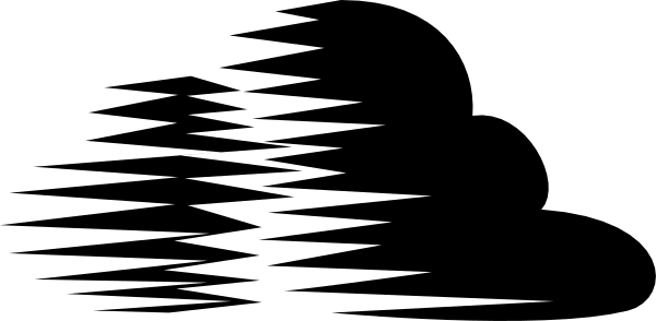 The image shows a black banner with white text on it against an indistinct background.
