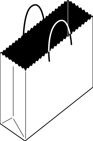 The image shows a black and white photo of an open umbrella with its handle pointing upwards on what appears to be a rainy day outside.