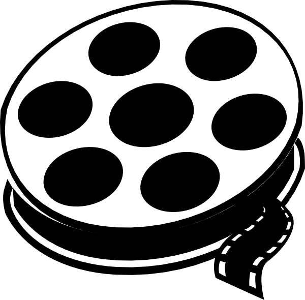 The black and white illustration shows a film clapperboard with holes for perforations on its left side, indicating it's ready to be used in movie production; there is also an arrow pointing towards this board from above right corner of image suggesting direction or guidance related to the use of the equipment.