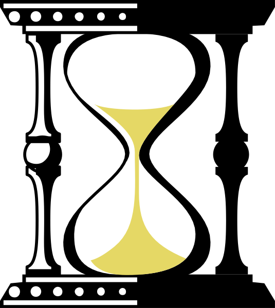 The image shows a black and white illustration of an abstract design with geometric shapes resembling musical notes on top left corner, followed by what appears to be a wine glass in center right area against a dark background.