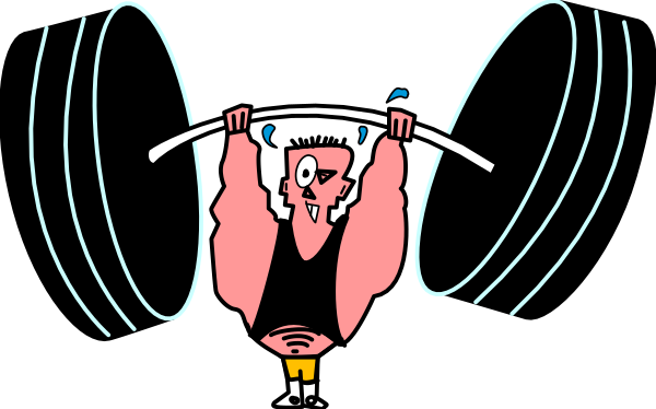 The image shows a cartoon of an animated character with wings flying through space against a black background.