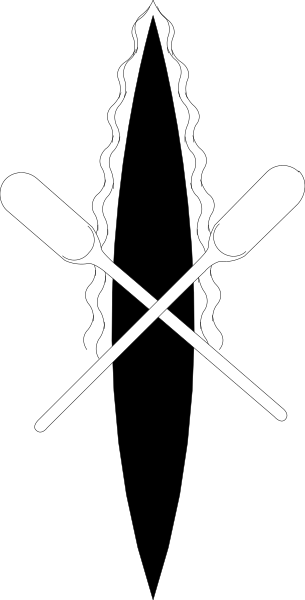 The black and white photo shows a pair of crossed baseball bats with two balls on top against a dark background.