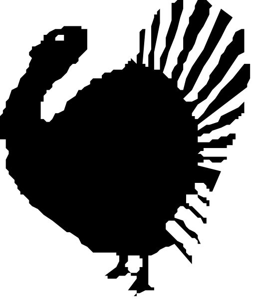 The image shows a night sky with two bright stars visible against a dark background; there is no other discernible content in this small clip-art representation of space.