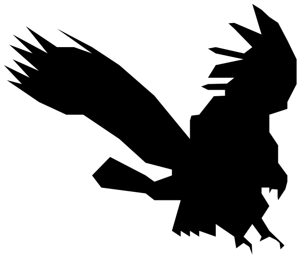 The image shows a black rectangle with white lines creating an abstract pattern within it.
