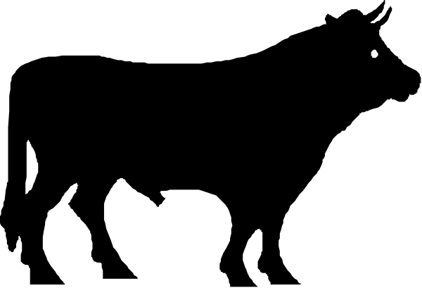 The image shows a pixelated representation of an abstract scene with various shapes that resemble buildings against a dark background; there is no text present in this clip-art image.
