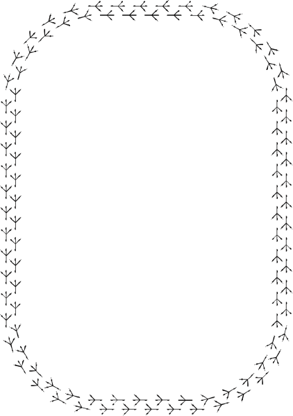 The image shows a black square with white lines forming an abstract pattern on its right side against a dark background.