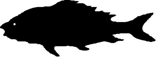 The image shows a gray background with two black rectangles on top of each other; there is no text present within this clip-art representation.