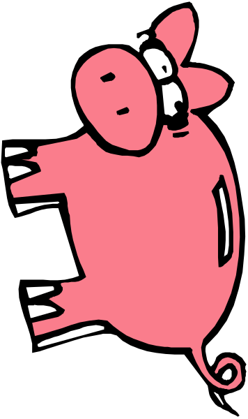 The image shows a cartoon of an animal with large eyes looking surprised next to what appears to be musical notes on sheet music stands against a black background.