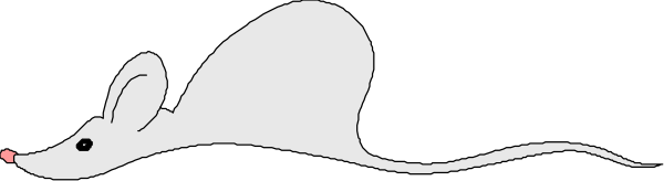 The image shows a black and white cartoon of an animal swimming underwater with bubbles around it.