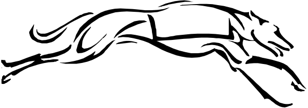 The image shows a gray background with an abstract design that resembles a stylized letter "c" on its side in black coloring.