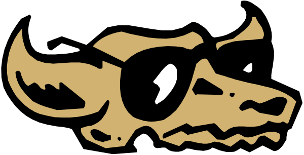 The image features a stylized graphic of an animal's head with sunglasses on its eyes, wearing what appears to be a bandana around its neck; it is set against a black background that has white text at the bottom right corner which reads "GOTHIC KITTY."