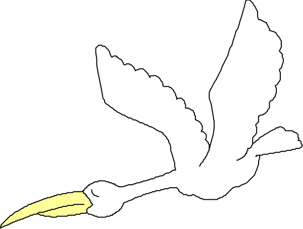 The image shows a white seagull flying over water with its wings spread wide against an indistinct background that appears to be dark blue-gray in color.