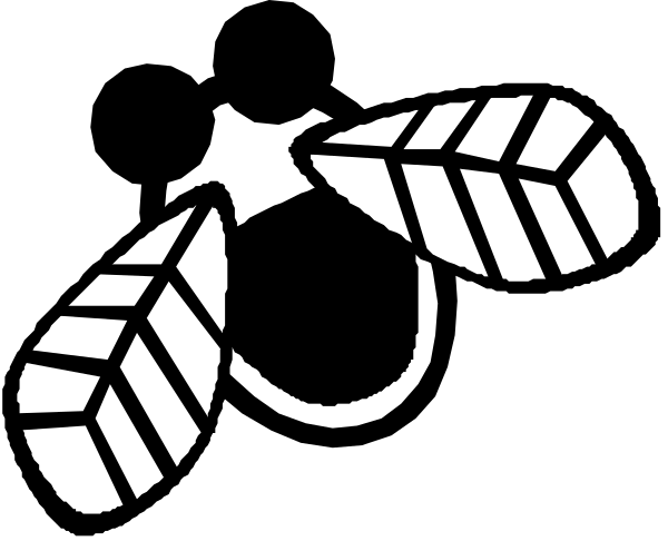 The black and white logo features a pair of crossed pistols with leaves on either side at top center, below which is an arrow pointing downward to the left.