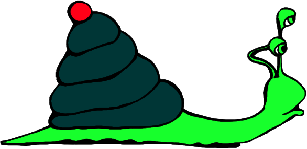 The image shows a cartoon of an alien with red eyes riding on top of a pile of green slime that is shaped like a cone; there's also another smaller mound in front of it resembling a volcano, and to its right stands what appears to be the Statue of Liberty.