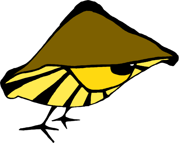 The image shows a cartoon of an open book with pages that resemble butterfly wings on either side; there is no text present in this clip-art illustration.