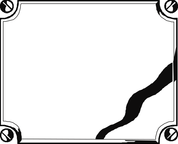The image shows a black and white comic strip with two panels featuring an open book on its pages; there is no text present in this clip-art version of the scene.