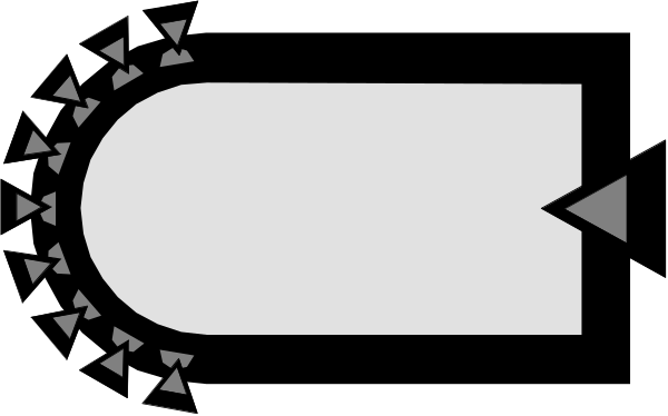 The image shows a black silhouette of an airplane with wings on either side flying over what appears to be a map background featuring land masses and water bodies in shades of gray.